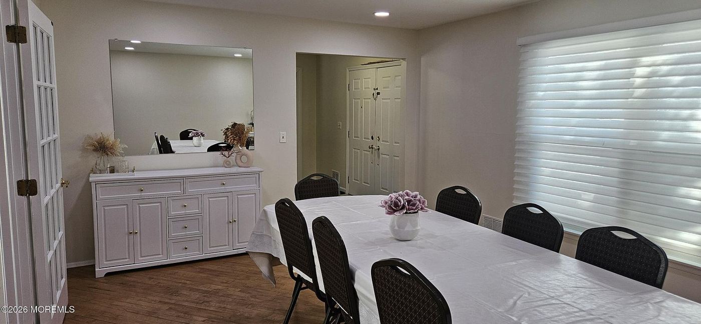 Dining room with buffet