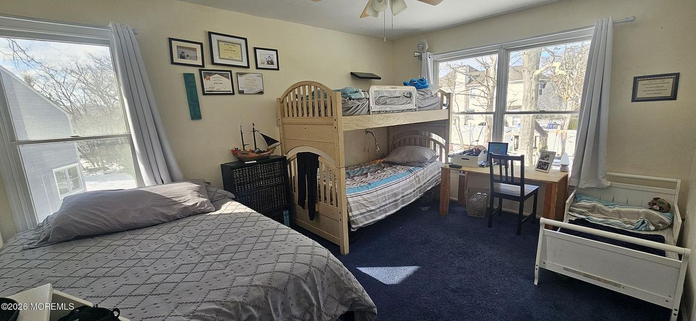 Bedroom with bunk beds